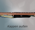Kappen außen