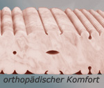 orthopädischer Komfort