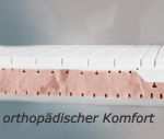 orthopädischer Komfort